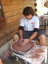 Pottery at Camp Cris Dobbins