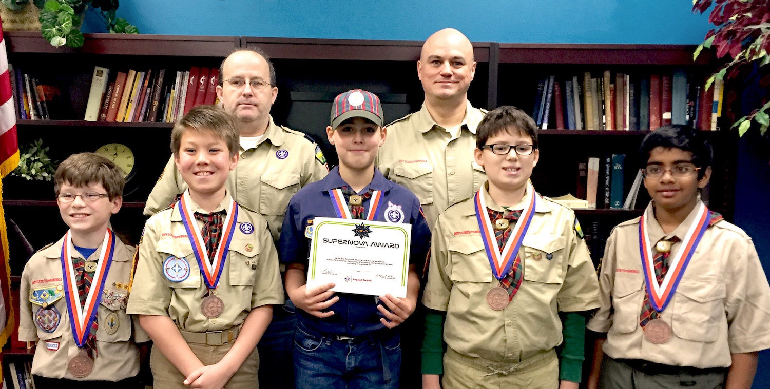 Five Webelos II Scouts are the first in the Alachua District to have ...